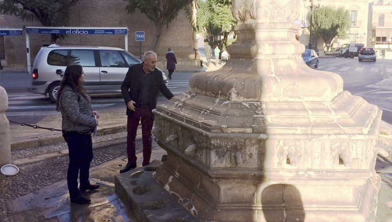 Se va a restaurar la fuente Juan de Uzeta y su entorno arquitectnico